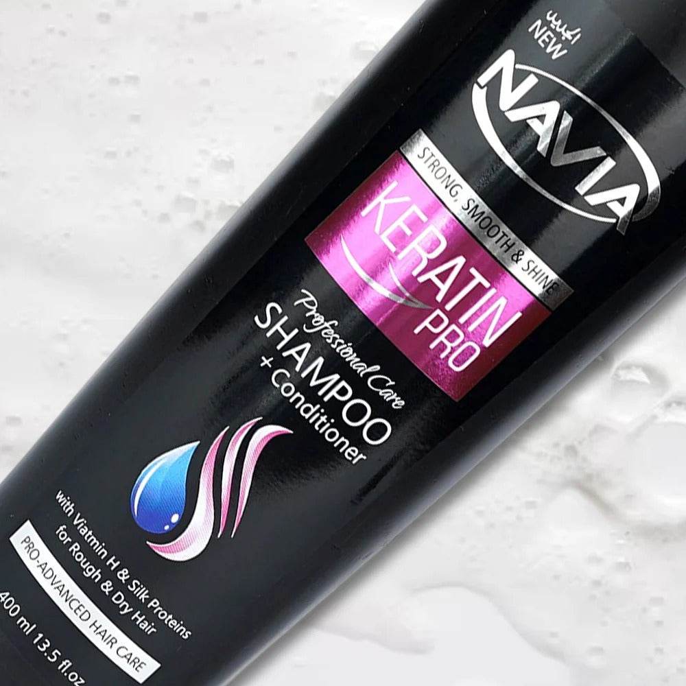 Navia Shampoo Strong Smooth & Shine Keratin Pro 400ml - YehChez.pk