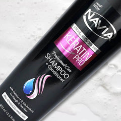 Navia Shampoo Strong Smooth & Shine Keratin Pro 400ml - YehChez.pk