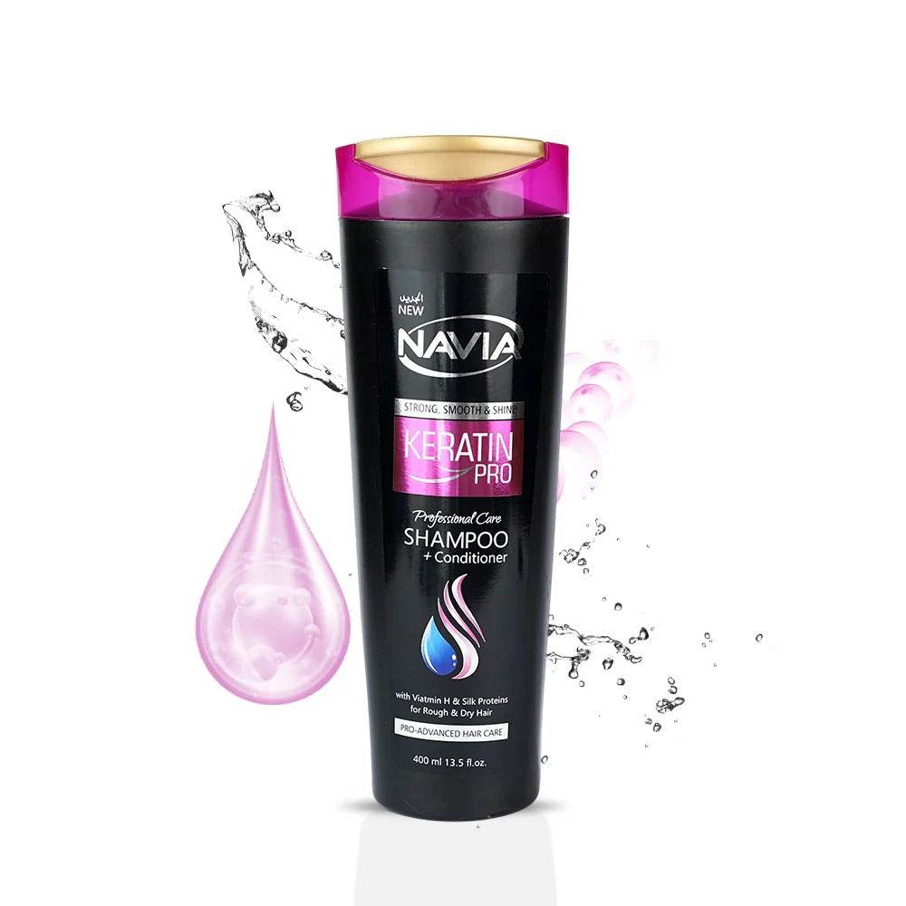 Navia Shampoo Strong Smooth & Shine Keratin Pro 400ml - YehChez.pk