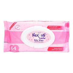 Nexton Baby Wipes 64 Pcs - YehChez.pk