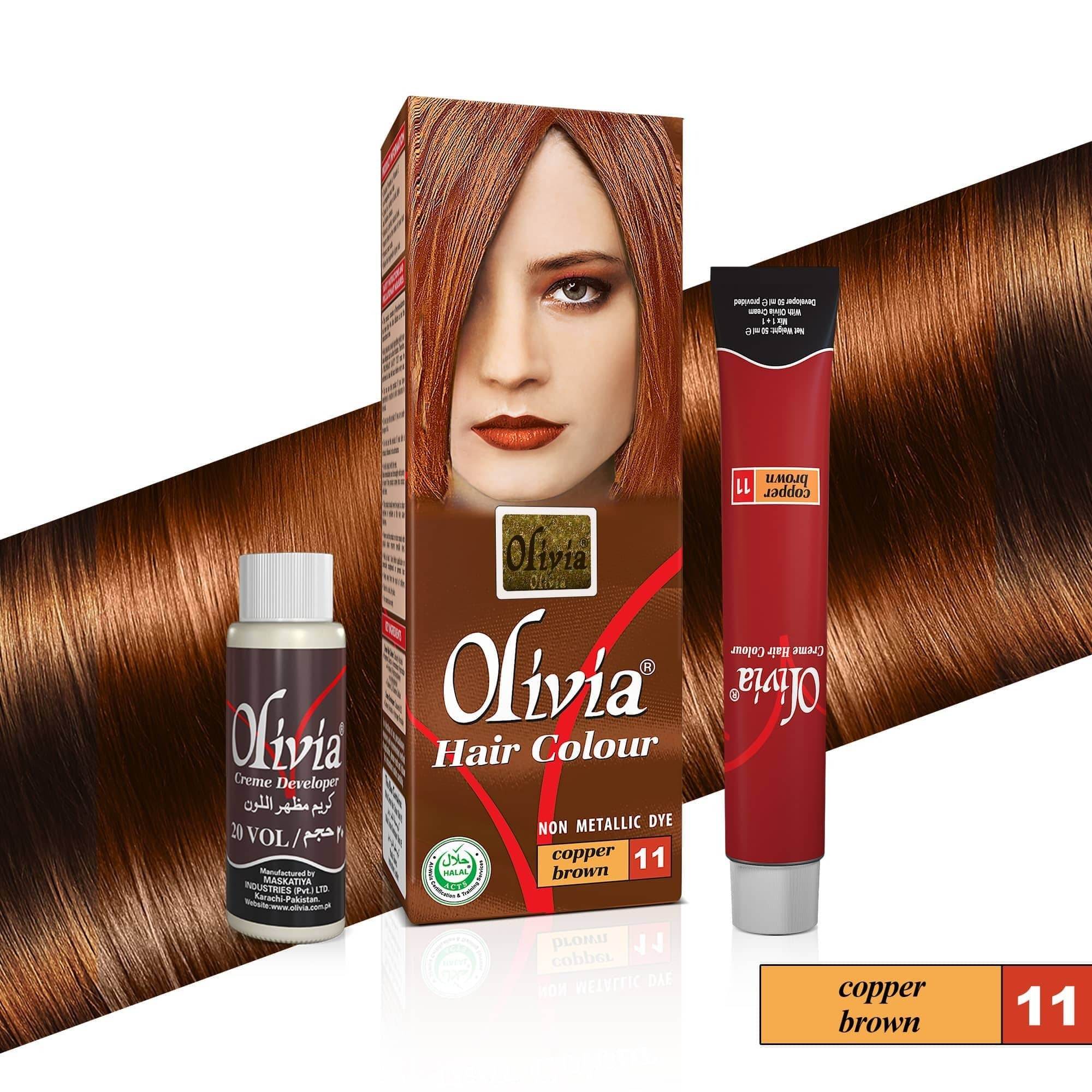 Olivia Color Copper Brown 11 - YehChez.pk