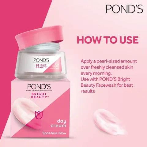 Ponds Bright Beauty Day Cream Jar 50G - YehChez.pk