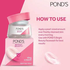 Ponds Bright Beauty Day Cream Jar 50G - YehChez.pk