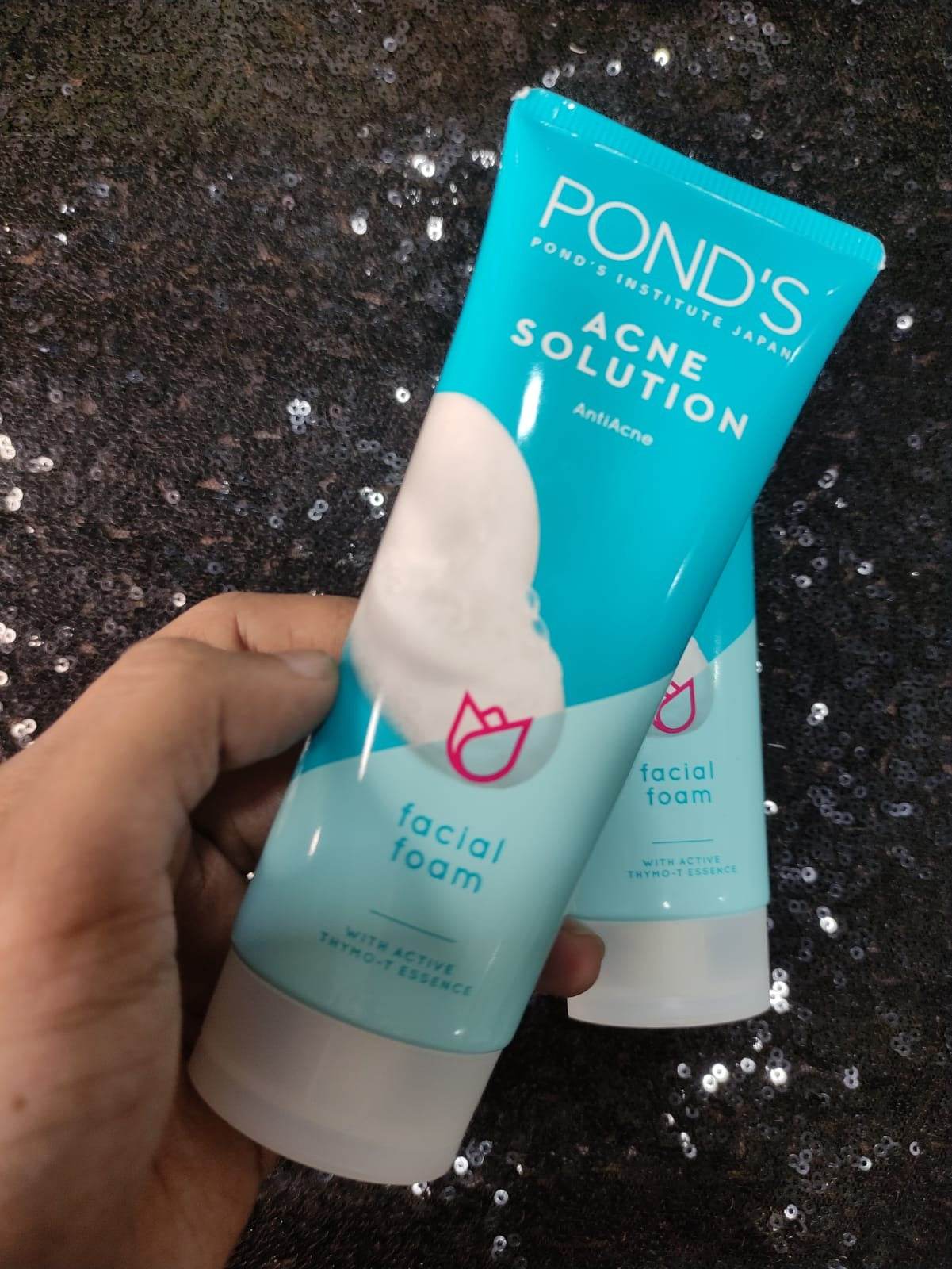 Ponds Face Wash Acne Solution Facial Foam 100Gm - YehChez.pk