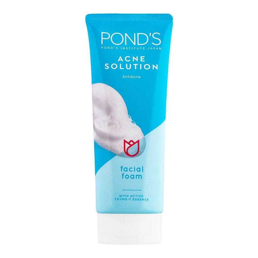 Ponds Face Wash Acne Solution Facial Foam 100Gm - YehChez.pk