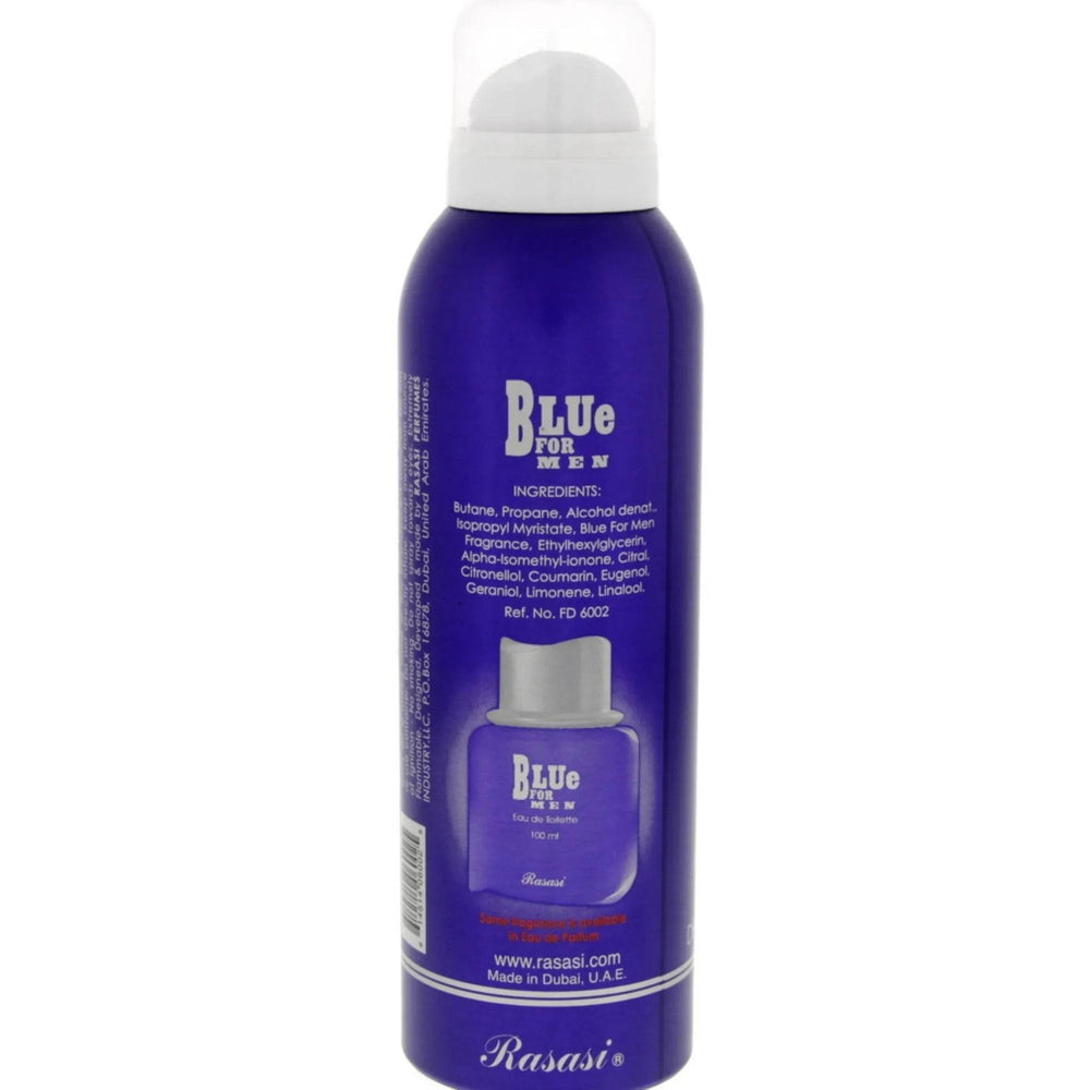 Rasasi ?Blue For Men Body Spray 200ml - YehChez.pk