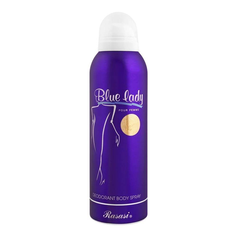 Rasasi Body Spray Blue Lady Femme 200ml - YehChez.pk