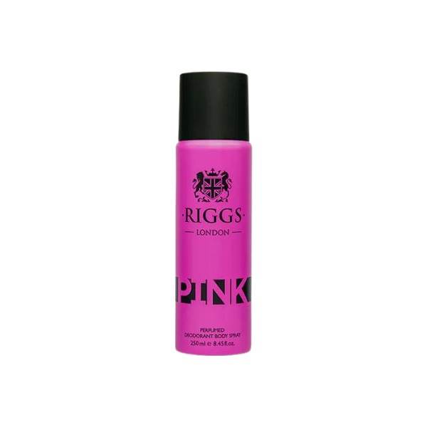 Riggs Body Spray Pink 250ml - YehChez.pk