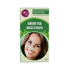 Rivaj Nose Strips Green Tea 6Pcs - YehChez.pk