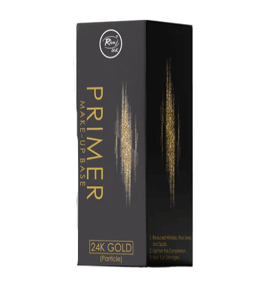 Rivaj Primer 24k Gold max volume primer box, black with gold stripe