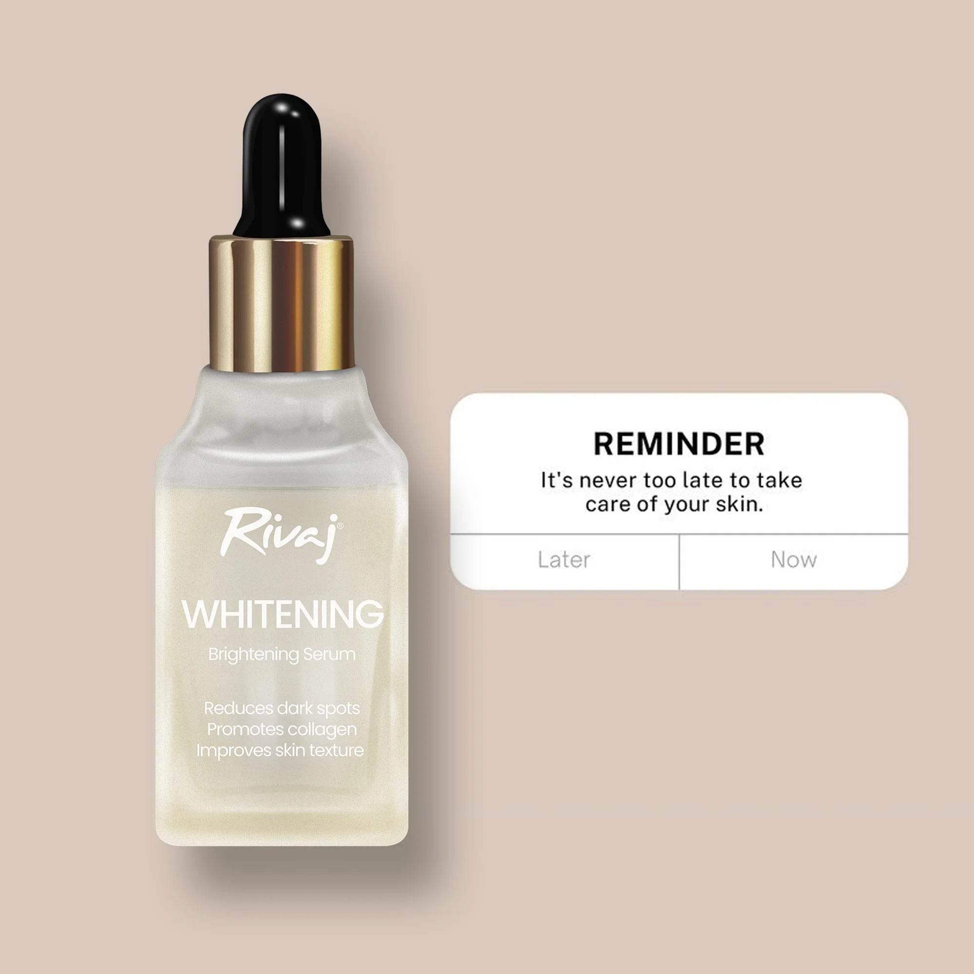 Rivaj Whitening Serum  30ml - YehChez.pk