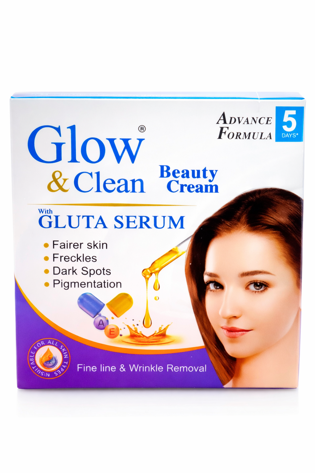 Glow & Clean Beauty Cream With Gluta Serum