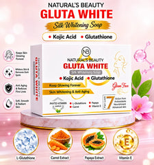 Gluta White Beauty Soap With Kojic Acid & Glutathione