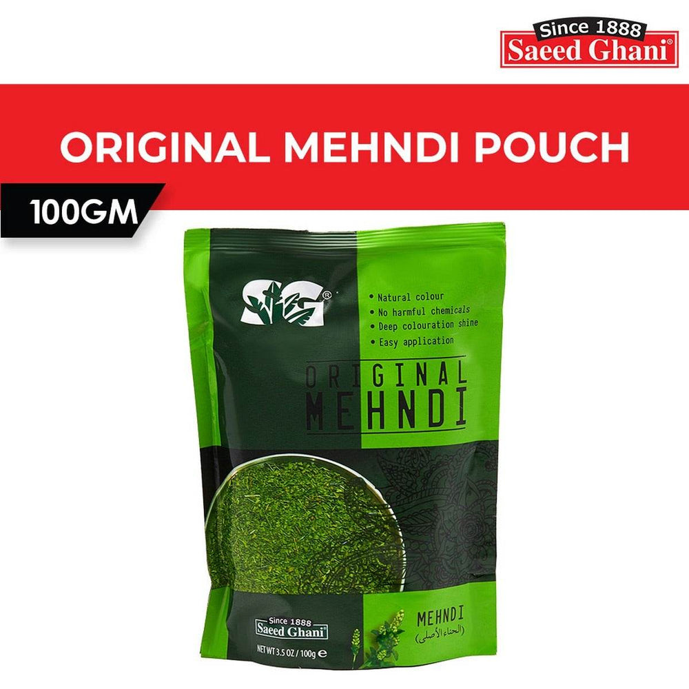 Saeed Ghani Mehndi Original Pouch  100Gm - YehChez.pk