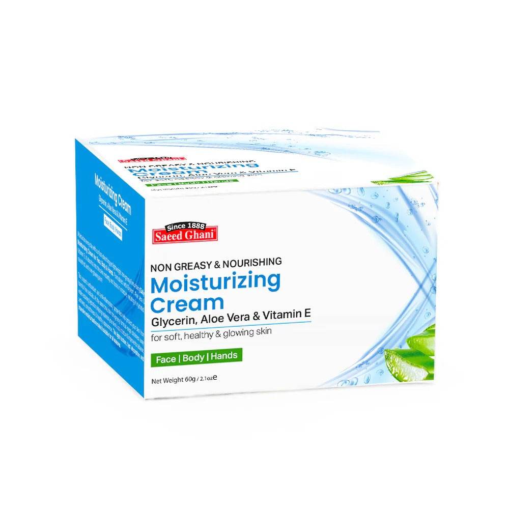 Saeed Ghani Moisturizing Cream Oil Free 60Gm - YehChez.pk