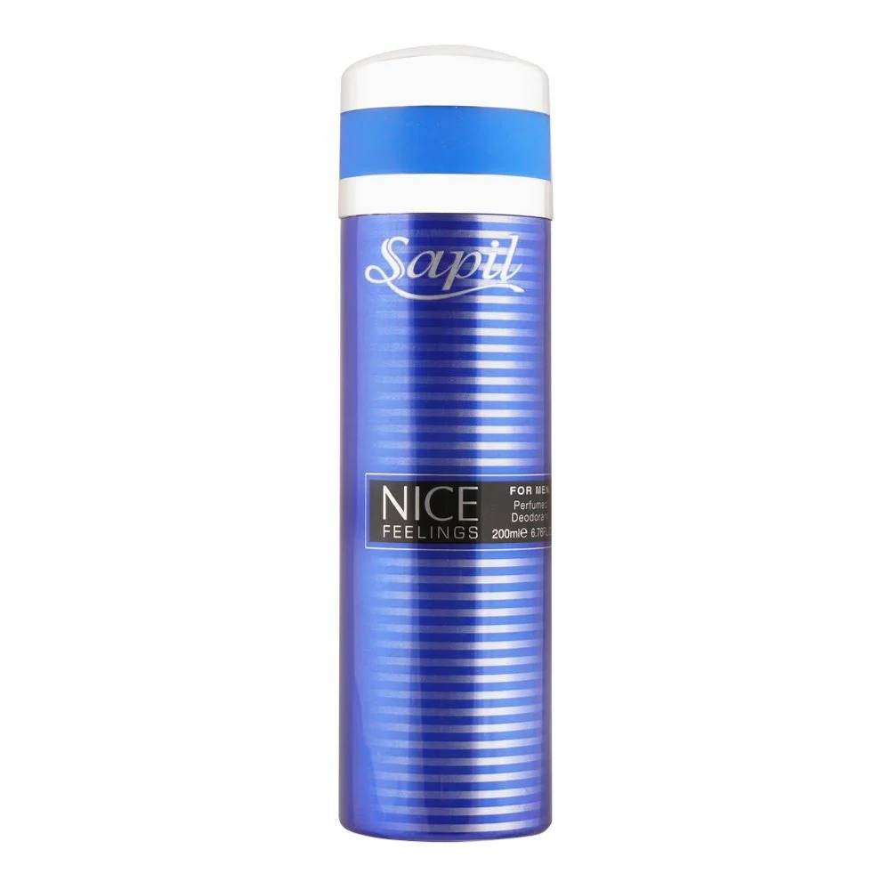 Sapil Body Spray Nice Feeling Blue 200ml - YehChez.pk