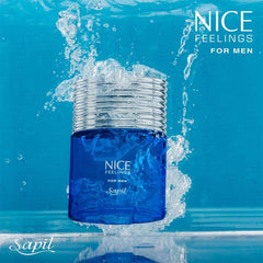 Sapil Perfume Nice Feelings Blue 100ml - YehChez.pk