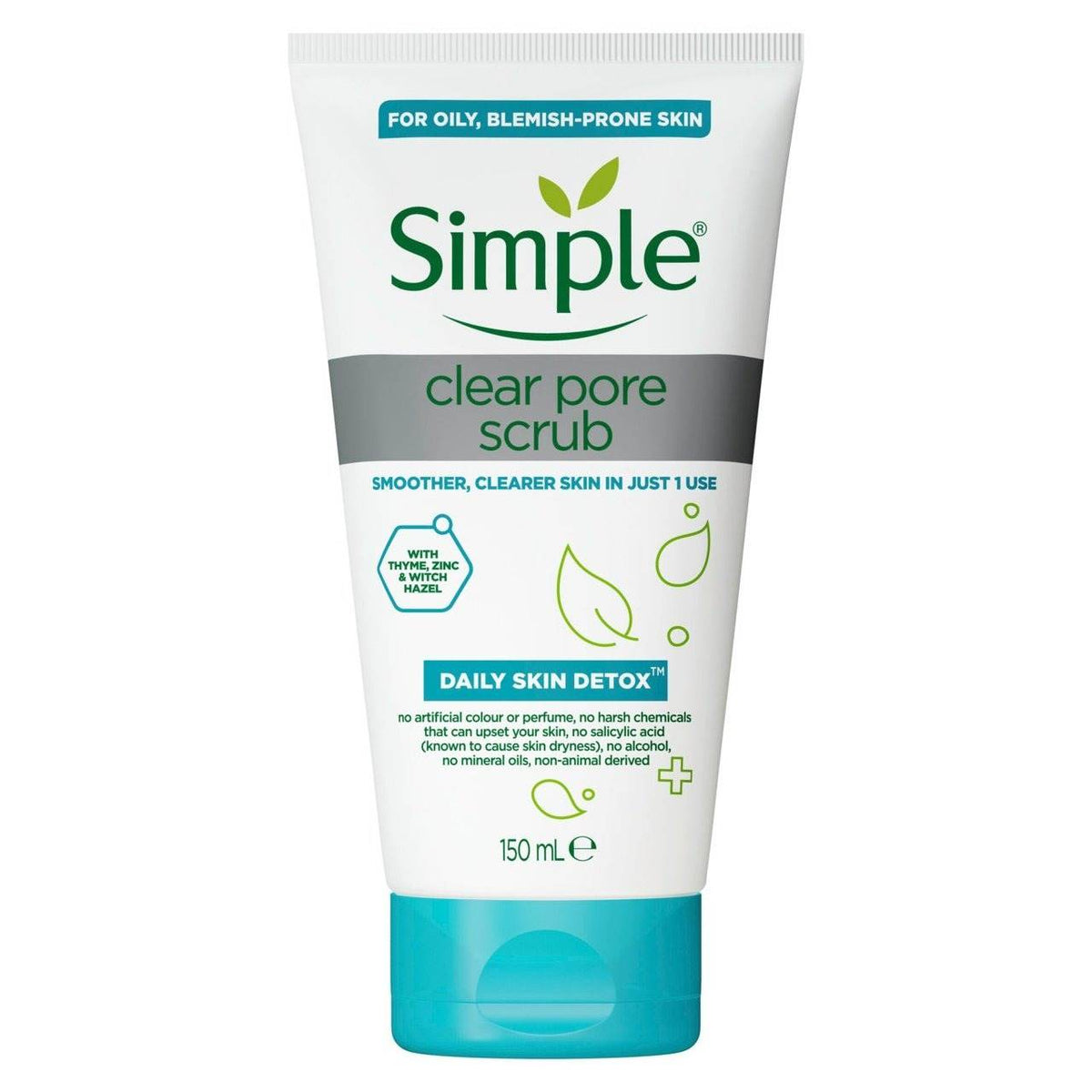 Simple Clear Pore Scrub 150ml - YehChez.pk