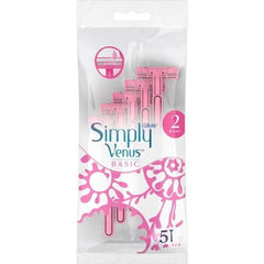 Simply Venus Razor 2Blades 5Pcs Pack - YehChez.pk