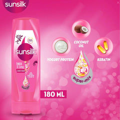Sunsilk Conditioner 180ml Thick & Long - YehChez.pk
