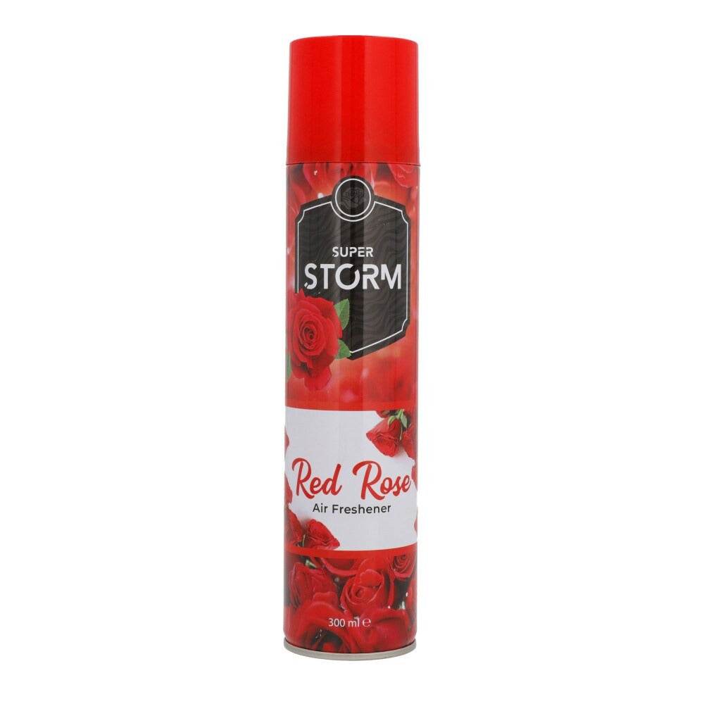 Super Storm Air Freshner Red Rose 300ml - YehChez.pk