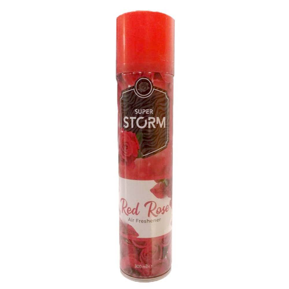 Super Storm Air Freshner Red Rose 300ml - YehChez.pk