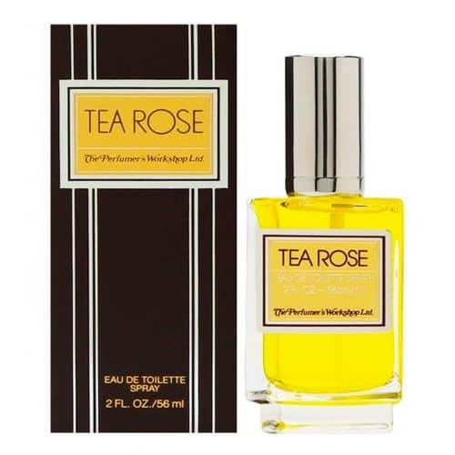 Tea Rose Large Tin Perfume 56ml - YehChez.pk