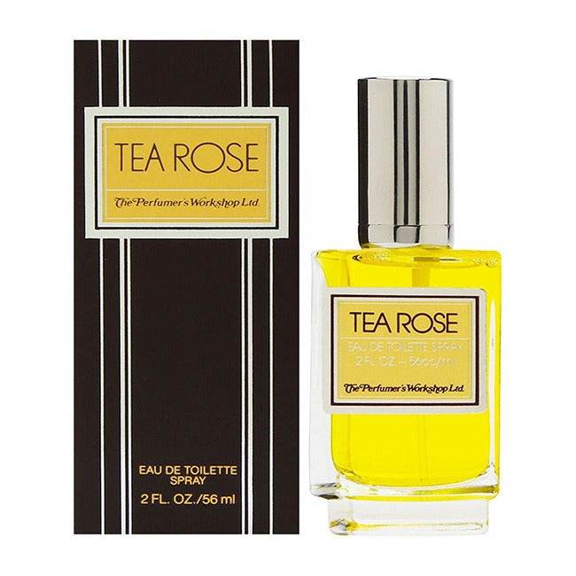 Tea Rose Large Tin Perfume 56ml - YehChez.pk