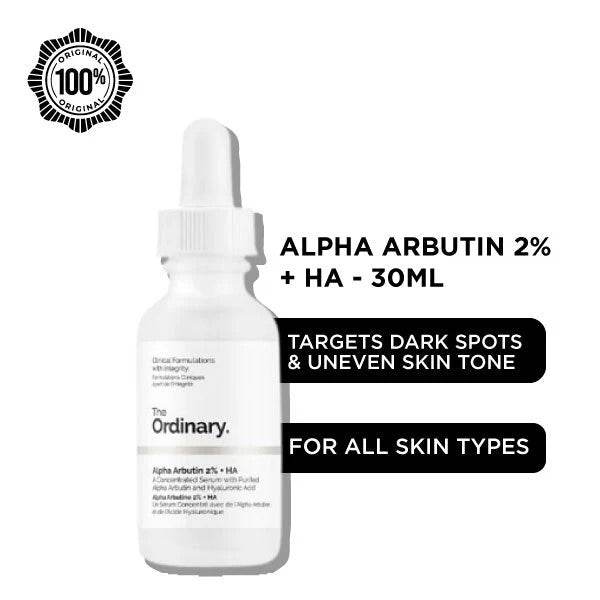 The Ordinary Alpha Arbutin 2% + HA 30ml - YehChez.pk