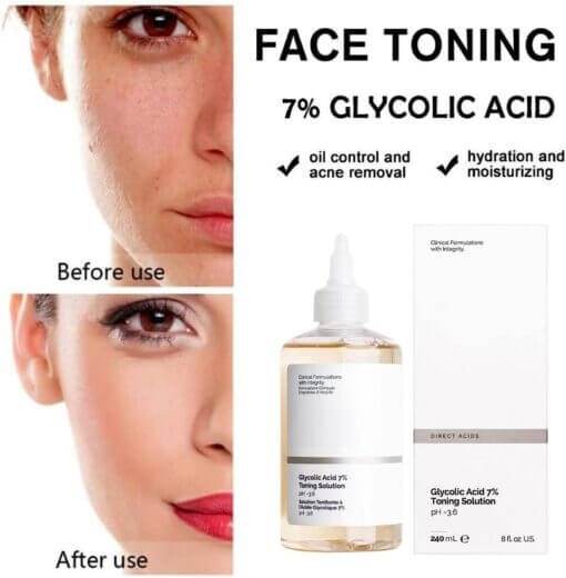 The Ordinary Glycolic Acid 7% Toning Solution 240ml - YehChez.pk