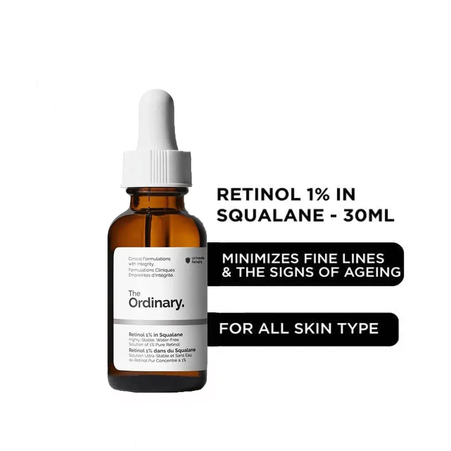 The Ordinary Retinol 1% in Squalane 30ml - YehChez.pk