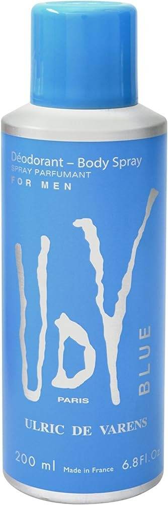 UDY Blue Body Spray 200ml - YehChez.pk
