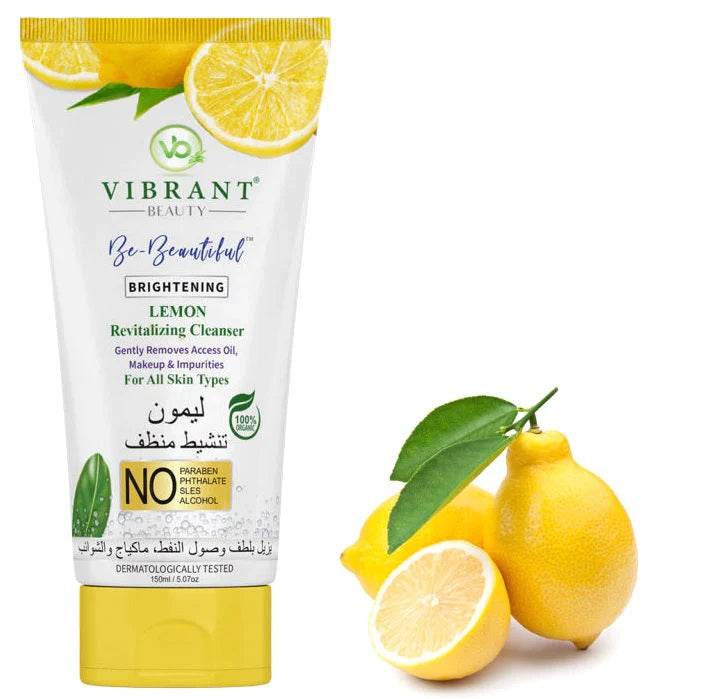 VIBRANT BEAUTY LEMON REVITALIZING CLEANSER 150ML - YehChez.pk