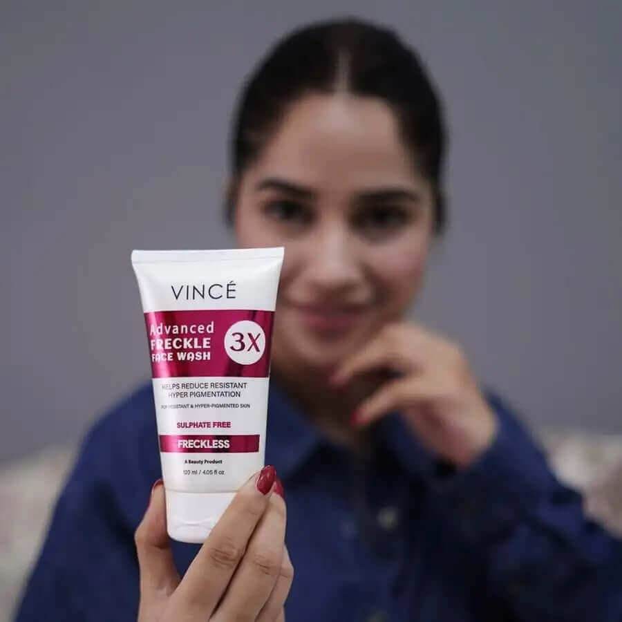 Vince Face Wash Advanced Freckle 3X 120ml - YehChez.pk