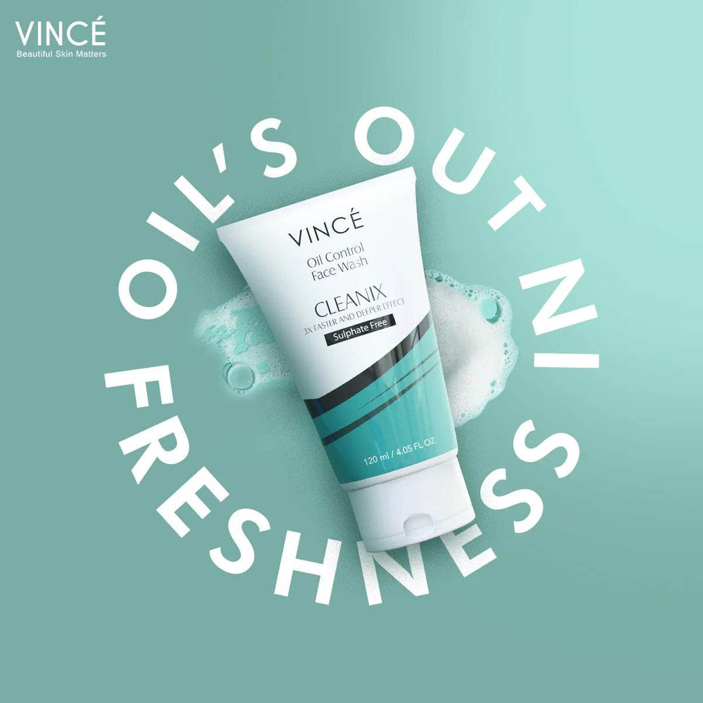 Vince Face Wash Oil Control 120ml - YehChez.pk