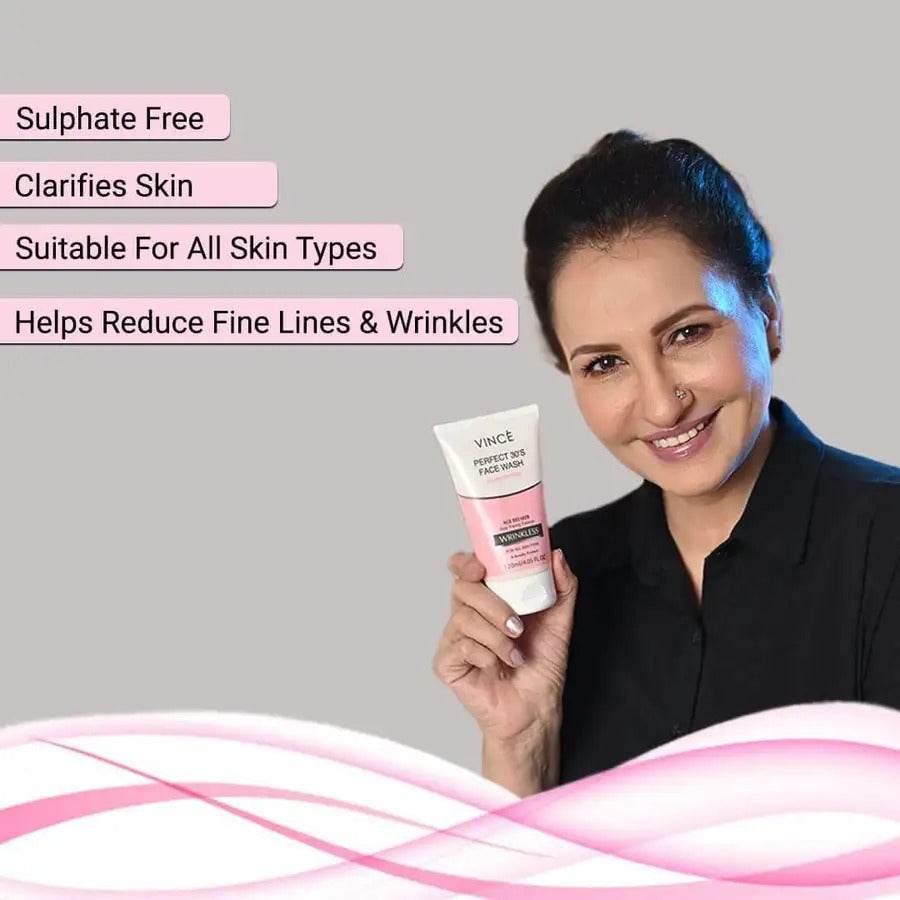 Vince Face Wash Perfect 30s 120ml - YehChez.pk