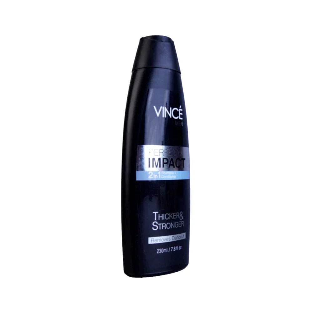 Vince Shampoo Men Perfect Impact 2 in 1 Shampoo + Conditioner 230ml - YehChez.pk