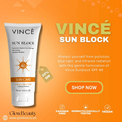 Vince Sunblock SPF 40 75ml - YehChez.pk