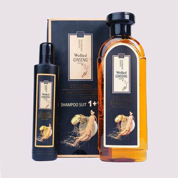 Wellice Shampoo & Conditioner Ginseng Collagen 420ml - YehChez.pk