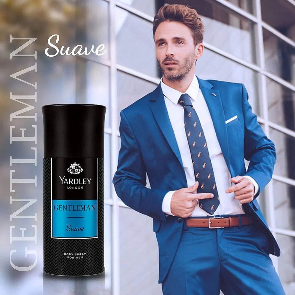 Yardley London Body Spray Suave 150ml - YehChez.pk