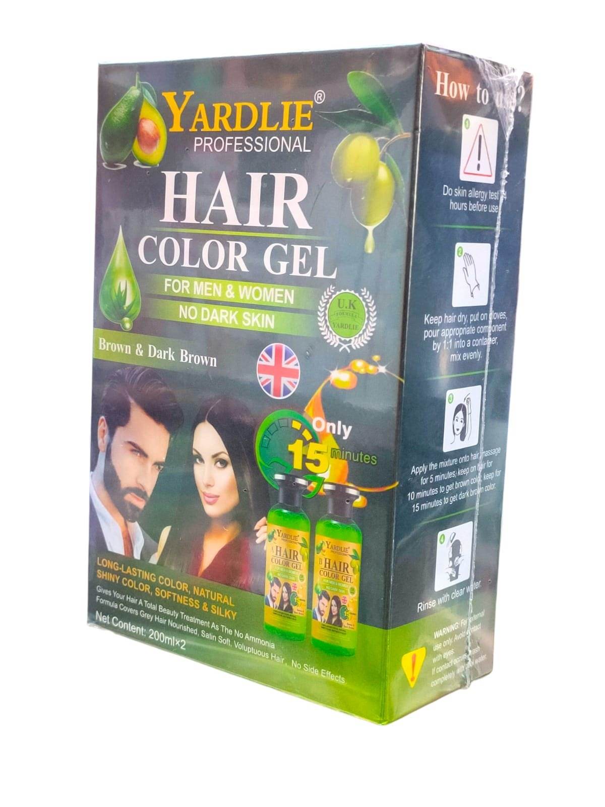 Yardlie Brown Gel 200ml*2 - YehChez.pk