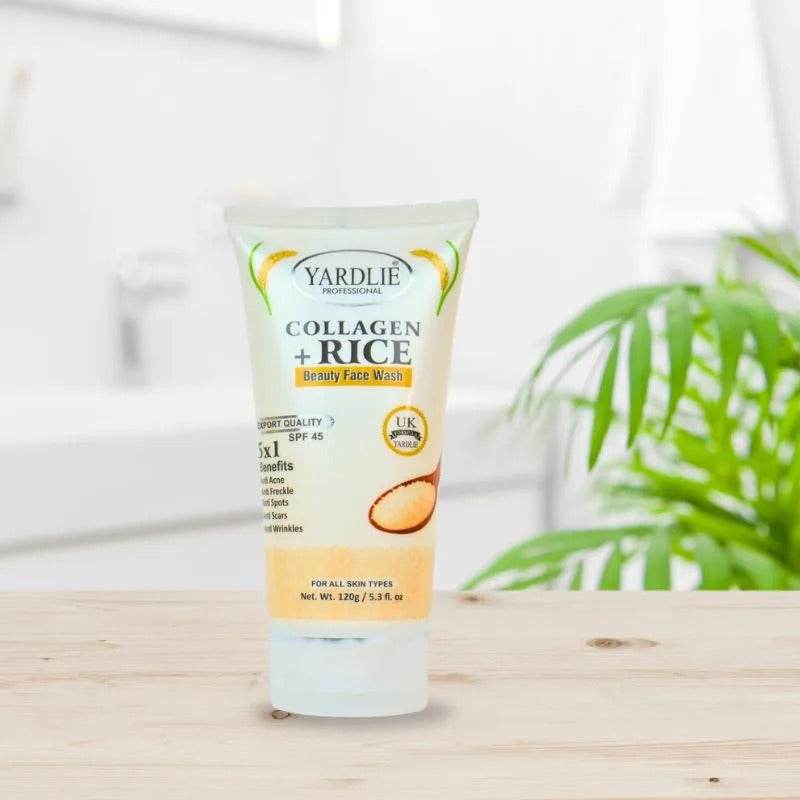 Yardlie Face Wash Rice 120ml - YehChez.pk