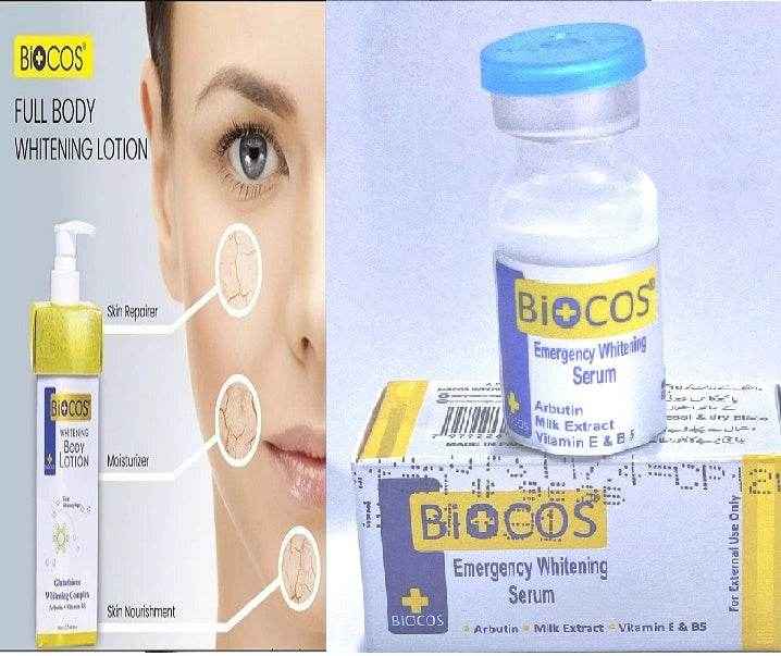 Biocos Whitening Body Lotion with Serum - YehChez.pk