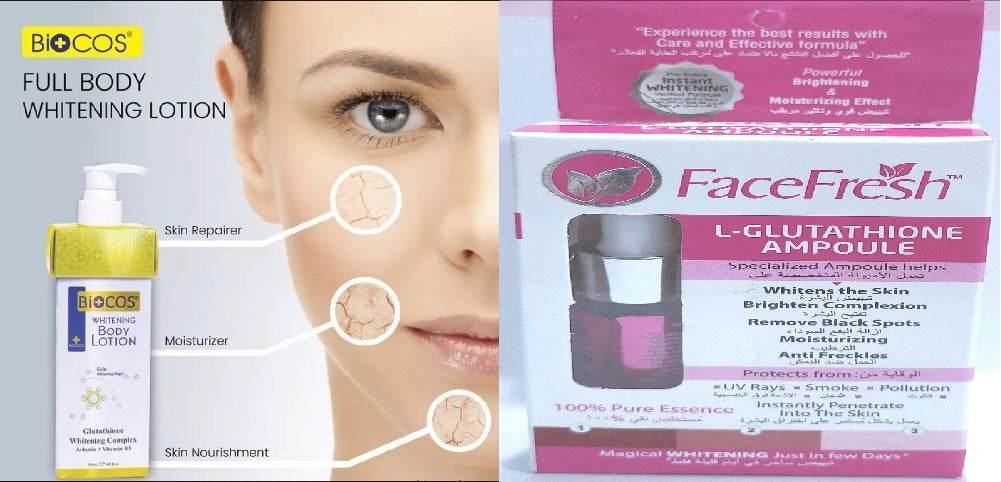 Biocos Body Lotion with FaceFresh Serum - YehChez.pk